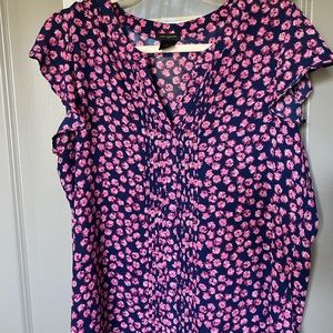 Ann Taylor Floral Print Blouse